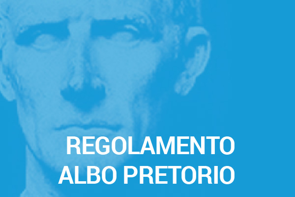 Regolamento Albo Pretorio on-line