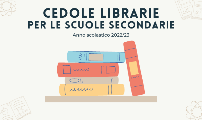 Cedole librarie scuola secondaria<br>Anno scolastico 2022/23